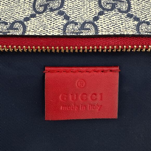 GUCCI Chain Wristlet Mini Bag GG Coated Canvas - Picture 10 of 15